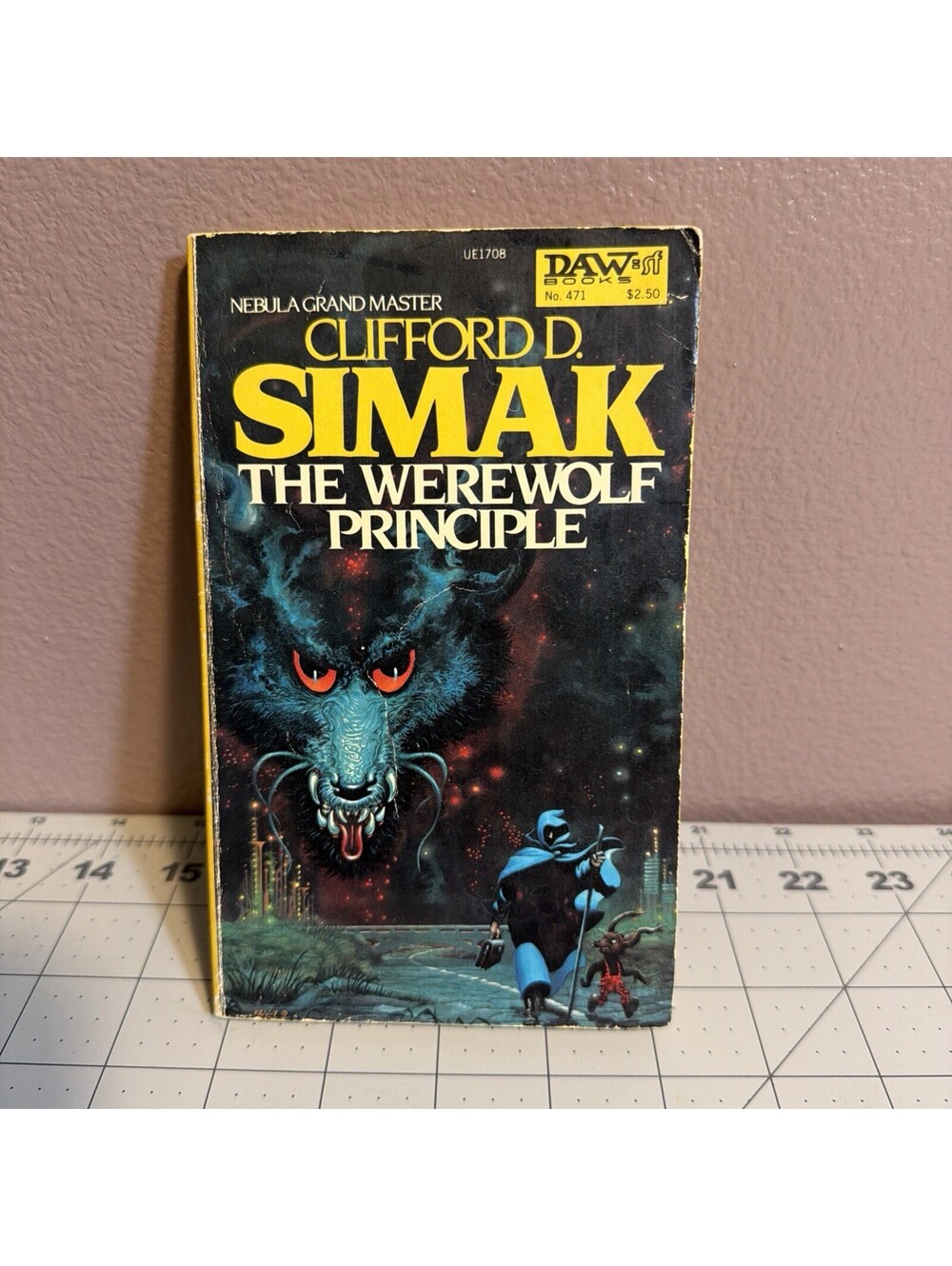 The Werewolf Principle by Clifford D. Simak 1982 paperback
